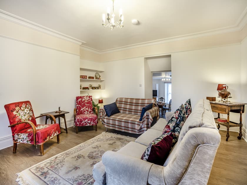 Living room | Brynog Mansion Apartment, Lampeter