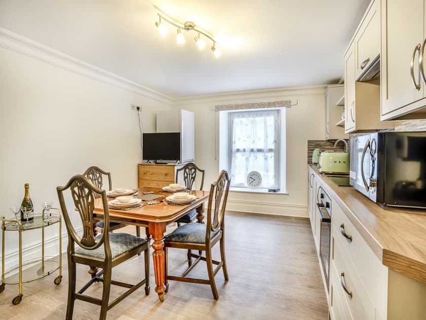 Dining Area | Brynog Mansion Apartment, Lampeter