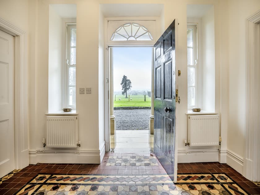 Hallway | Brynog Mansion Apartment, Lampeter
