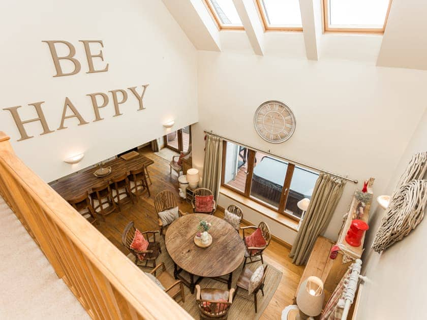 Living areas viewed from the galleried landing | Laggan Behind - Laggan, Gatehouse of Fleet