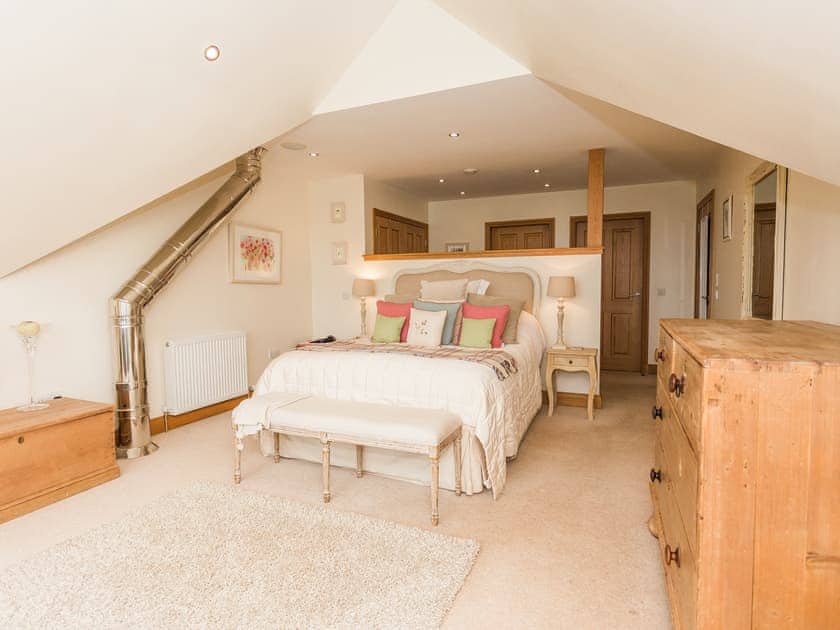 Master bedroom | Laggan Behind - Laggan, Gatehouse of Fleet