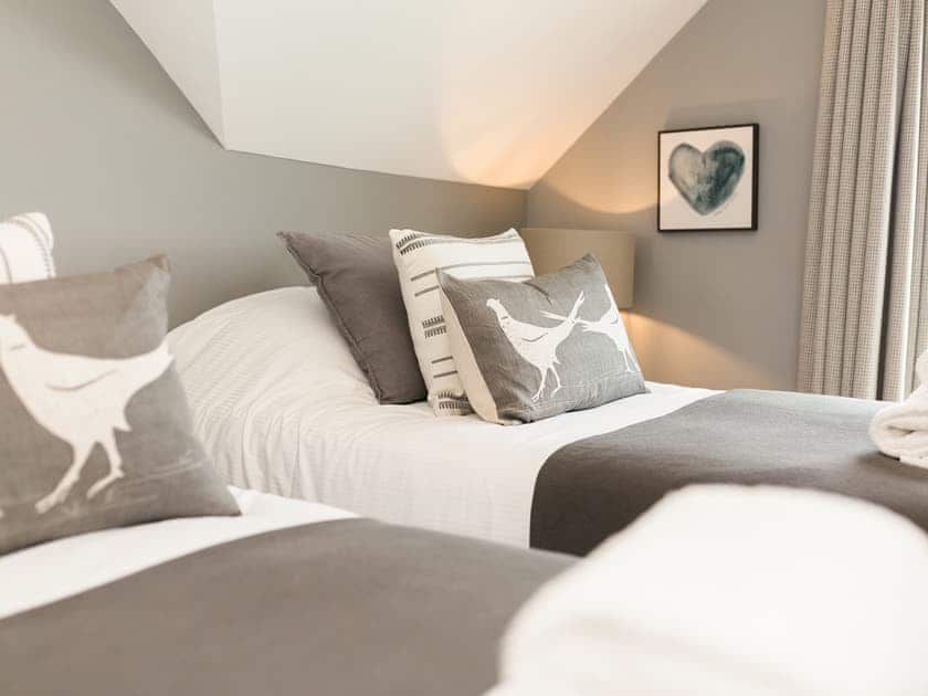 Twin bedroom | Laggan Behind - Laggan, Gatehouse of Fleet