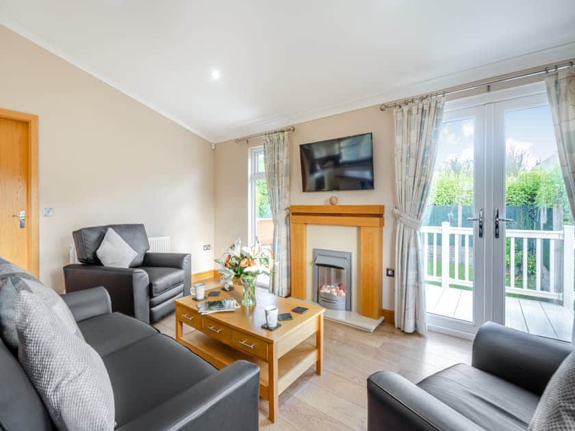 Living area | Glanrafon Lodge, Glanrafon Uchaf