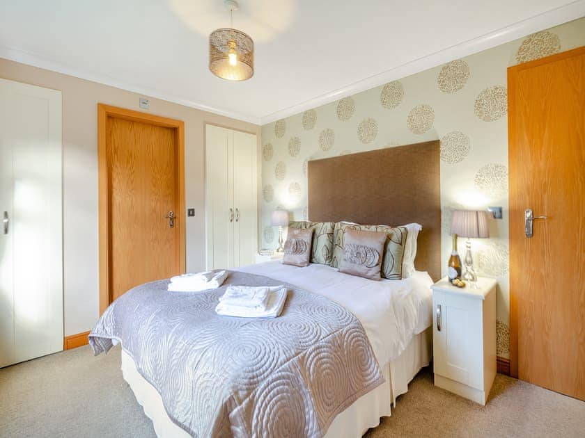 Double bedroom | Glanrafon Lodge, Glanrafon Uchaf