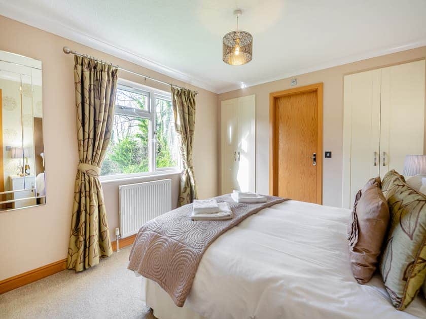 Double bedroom | Glanrafon Lodge, Glanrafon Uchaf