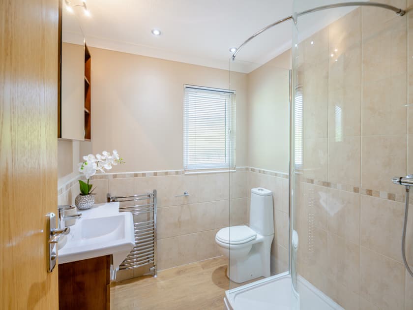 Shower room | Glanrafon Lodge, Glanrafon Uchaf