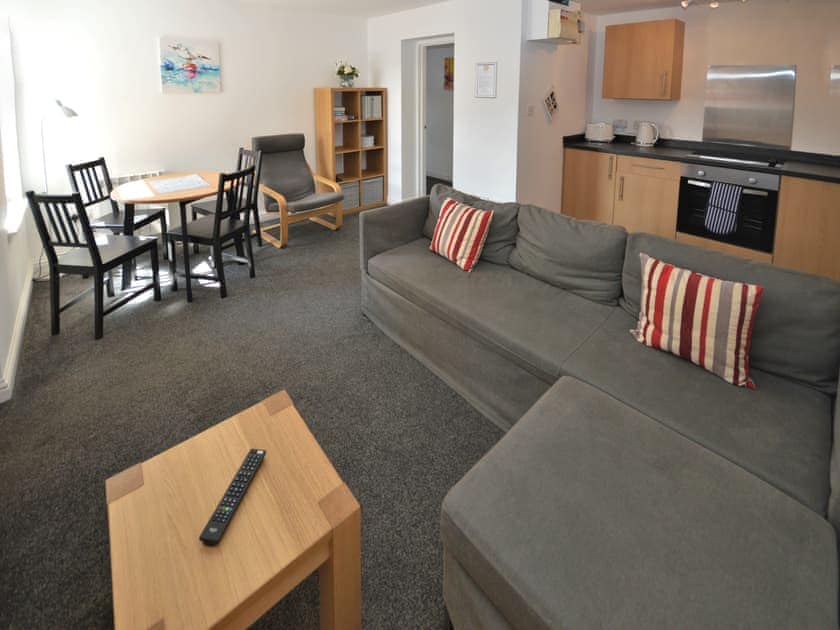 Open plan living space | Puffin Apartment - Tobermory Apartments, Tobermory, Isle of Mull