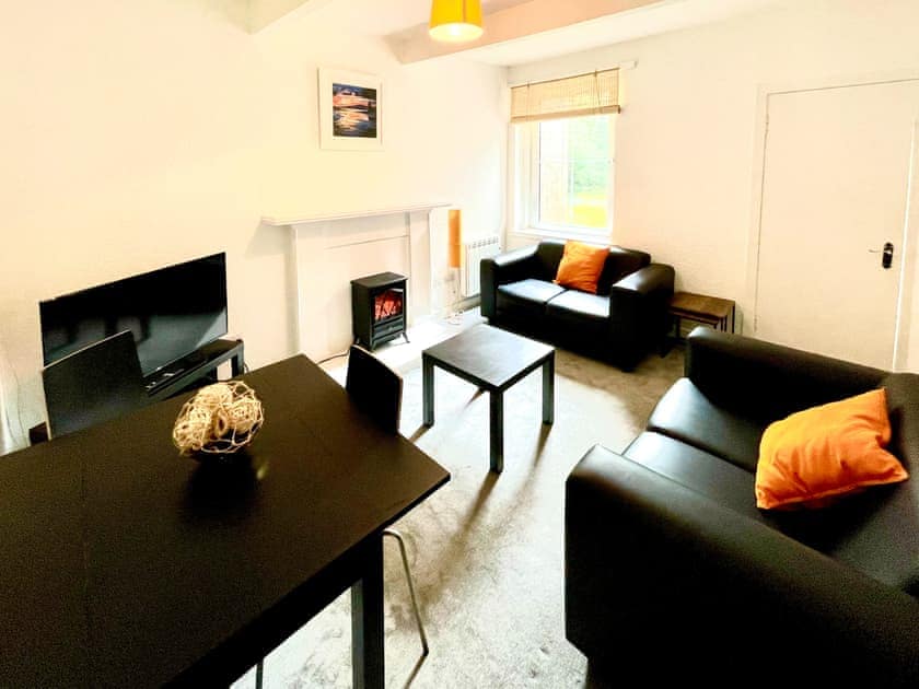 Living area | George Street Apartment, Oban