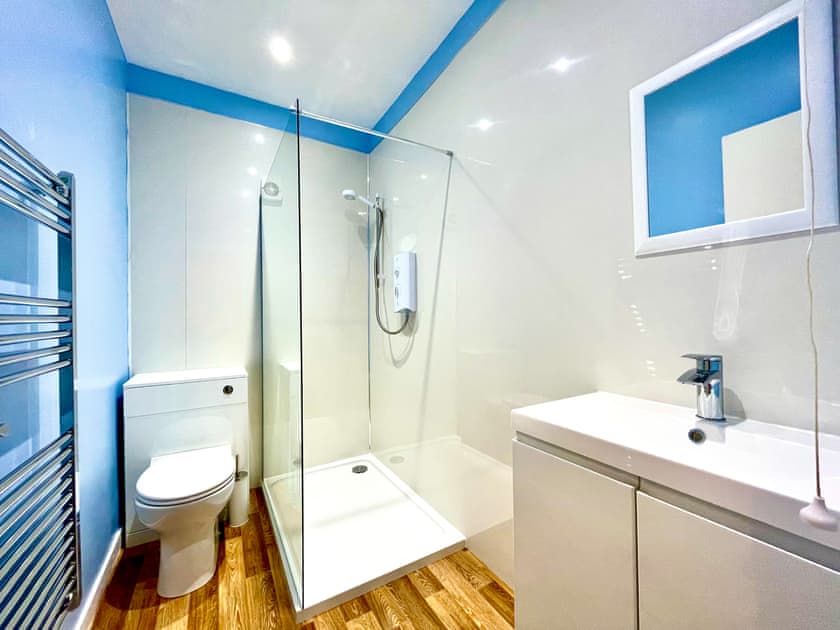 Shower room | George Street Apartment, Oban