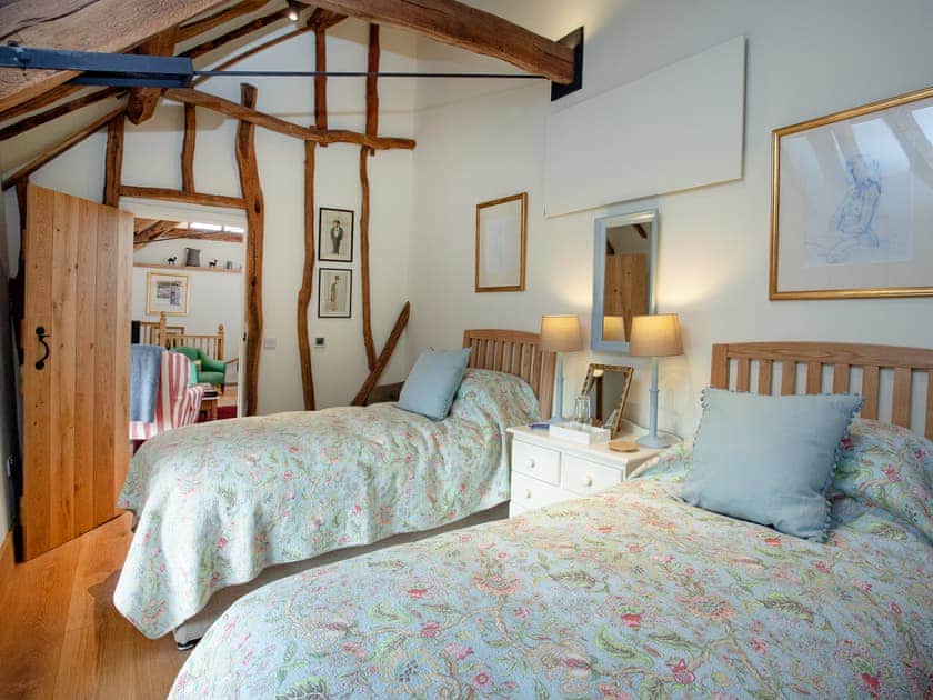 Twin bedroom | The Apple Store, East Worlington, near Witheridge