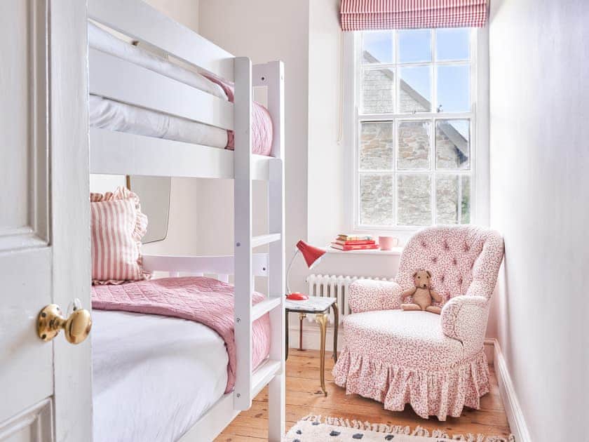Bunk bedroom | Boundary Cottage - Carswell Cottages, Holbeton