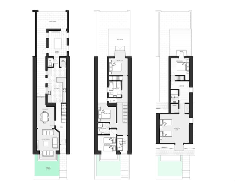 Floor plan | Chy-an-Brae, Newquay