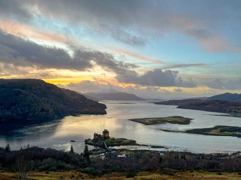 Winter view Dornie Croft | An DÃ²bhran - Dornie Croft, Dornie