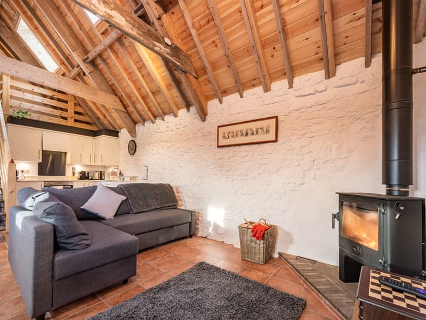 Living area | Russet - Dowlais Farm Holidays, Clevedon