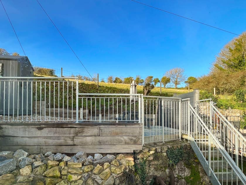 Outdoor area | Stable Cottage, Penally, near Tenby