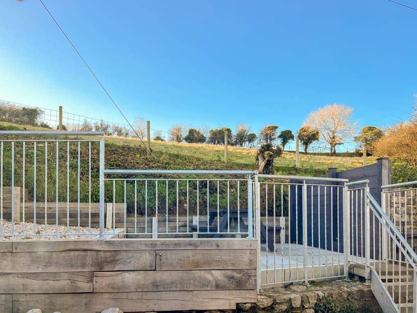 Outdoor area | Stable Cottage, Penally, near Tenby