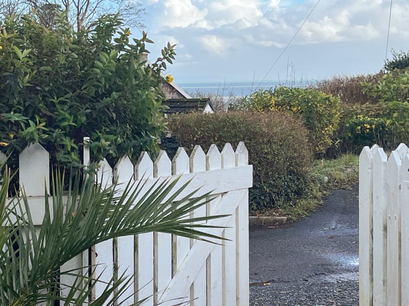 Seaview from cottage gate | Beachwood, Penally, near Tenby