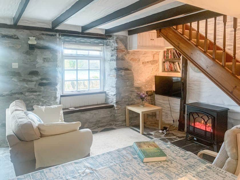 Living area | Dawn Cottage, Portmellon