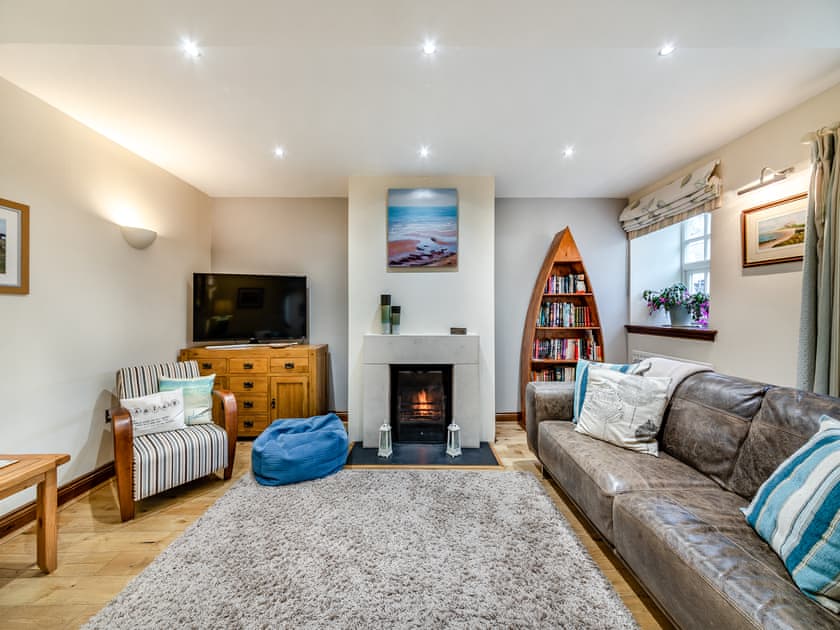 Living room | Puffin Cottage - Bayside and Puffin Holidays, Bamburgh