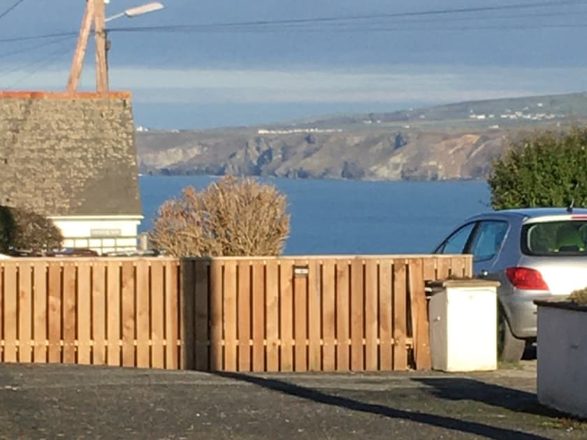 Sea view from front of the property grounds | Puffins, Port Isaac