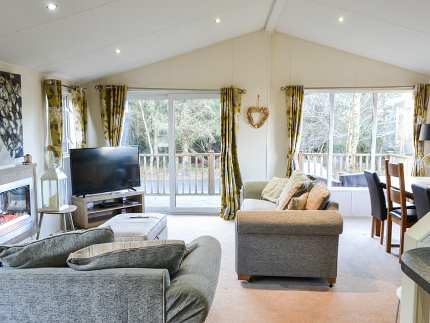 Open plan living space | Oakwood Lodge - Felmoor Park, Felton, near Morpeth