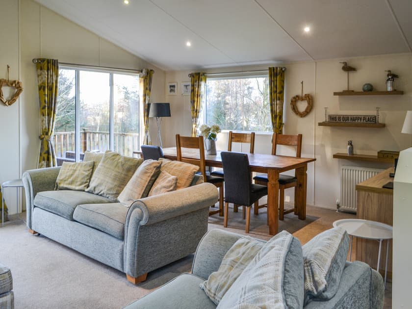 Open plan living space | Oakwood Lodge - Felmoor Park, Felton, near Morpeth