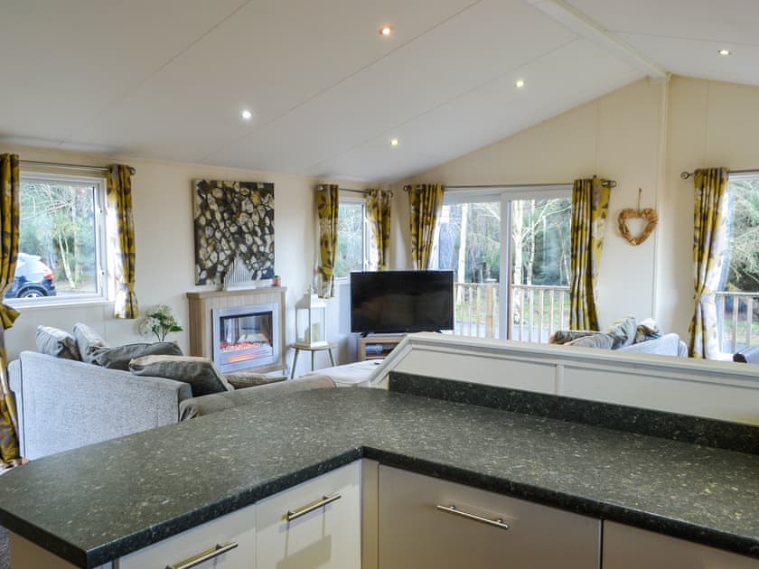 Open plan living space | Oakwood Lodge - Felmoor Park, Felton, near Morpeth