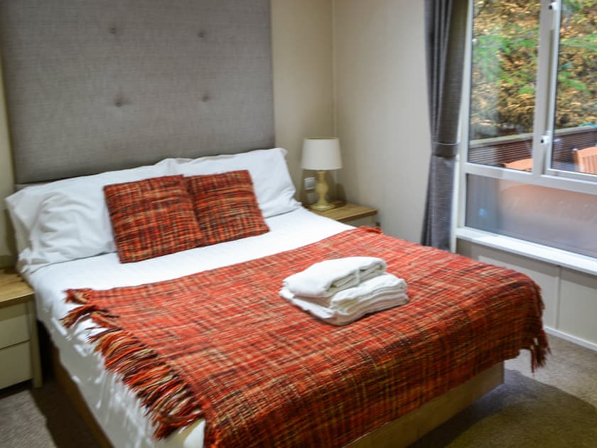 Double bedroom | Griffon Lodge - Felmoor Park, Felton, near Morpeth