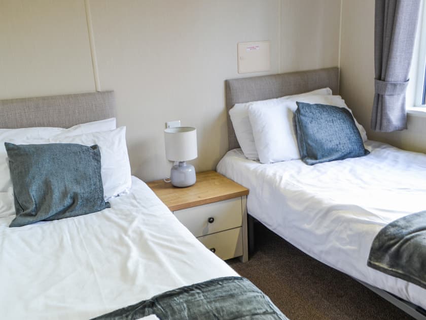 Twin bedroom | Griffon Lodge - Felmoor Park, Felton, near Morpeth