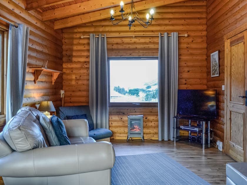 Open plan living space | Benearb - Glenbeag Mountain Lodges, Spittal of Glenshee