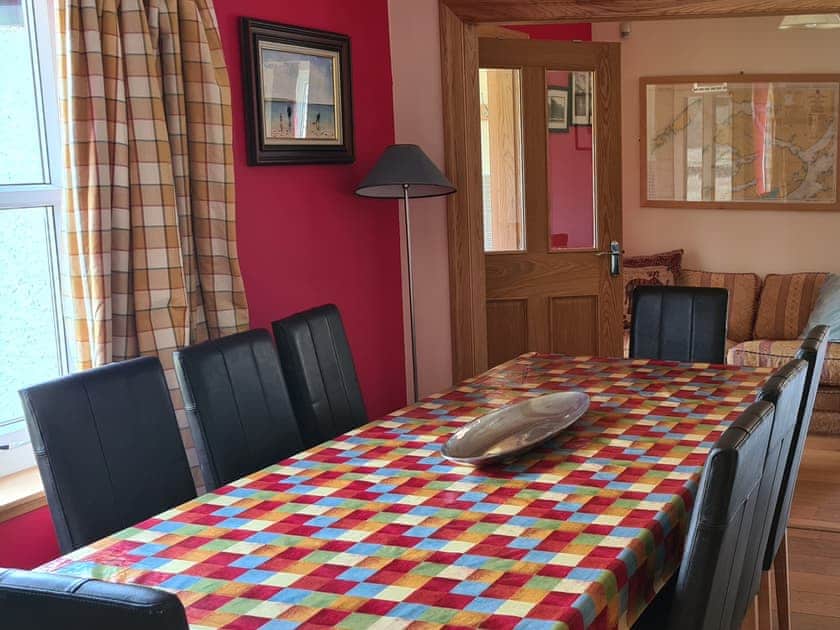 Dining room | Watercolour, Ardgour, near Fort William