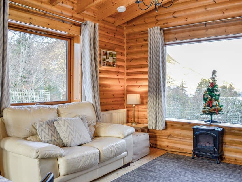 Living area | Scotsview - Glenbeag Mountain Lodges, Spittal of Glenshee
