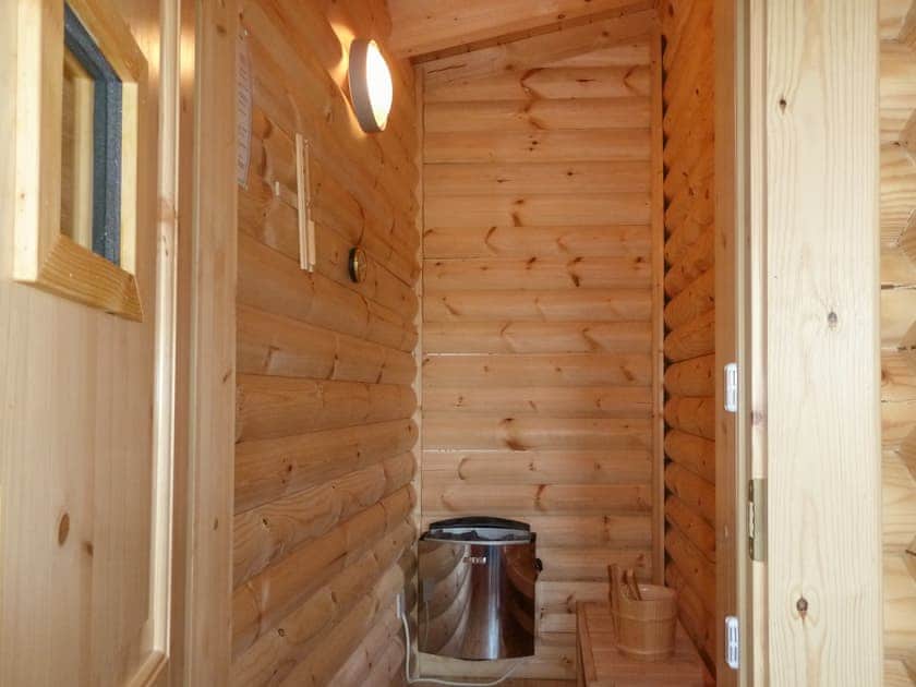 Sauna | Scotsview - Glenbeag Mountain Lodges, Spittal of Glenshee