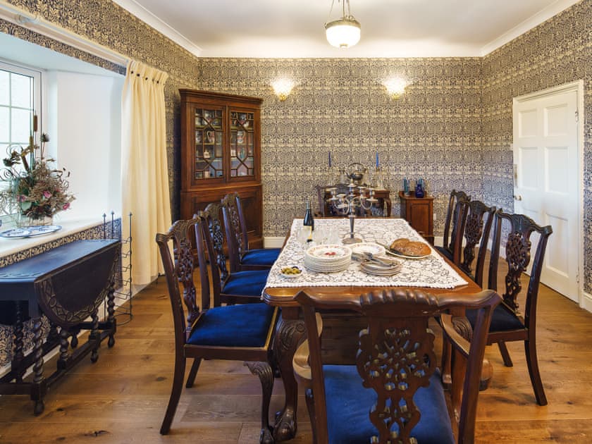 Dining room | Ty Bledrws, Betws Bledrws