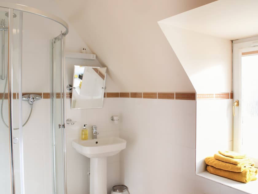 Shower room | Hill Cottage, Strathkanaird, Ullapool