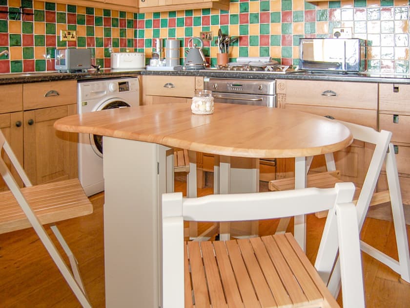 Kitchen/diner | Sea View Terrace Studio Apartment, Barmouth