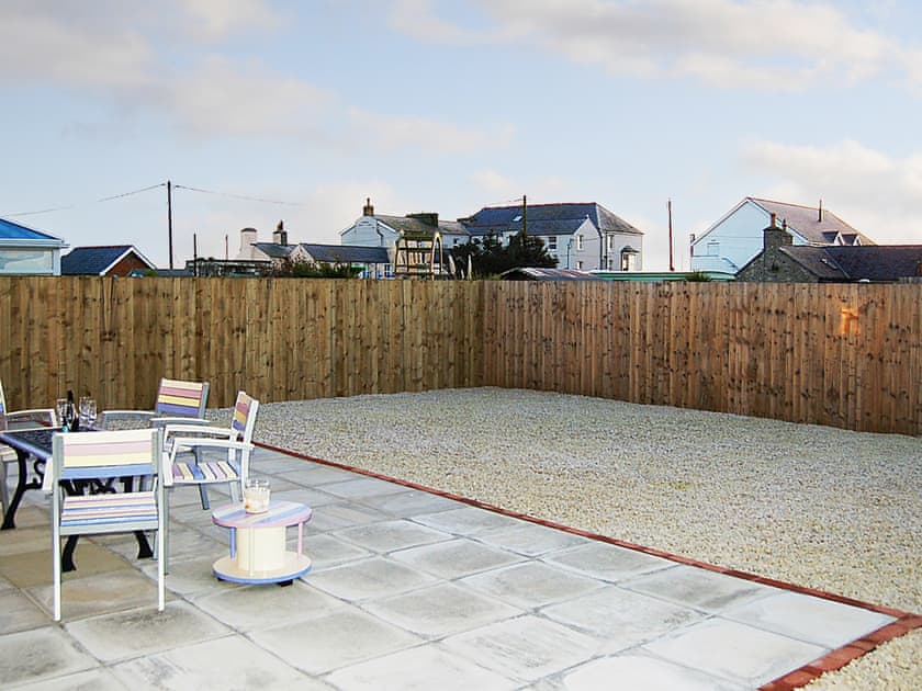 Outdoor area | Sena Tor Burs, Tywyn, near Aberdovey