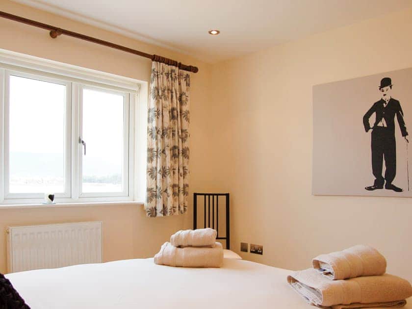 Double bedroom | Sunset Bay Designer Beach House, Tywyn