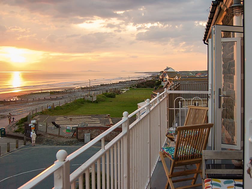 Balcony | Driftwood Designer Apartment, Tywyn