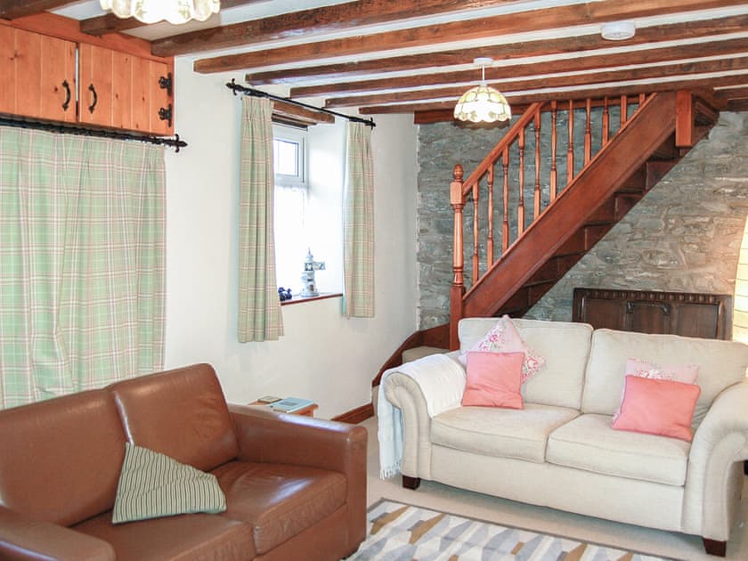 Living room | Glyn Saron Cottage, Bryncrug<br />