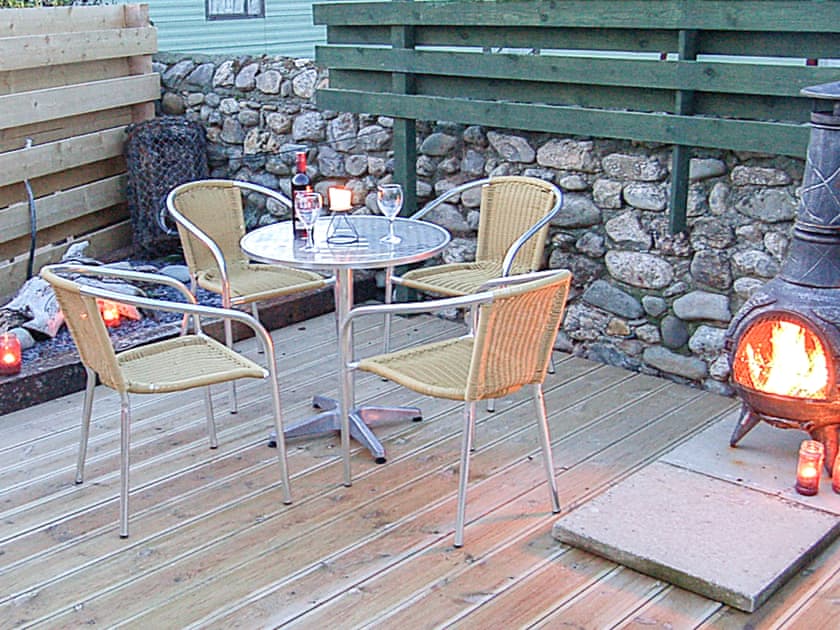 Patio | Swn Y Tonnau, Tywyn. near Aberdovey