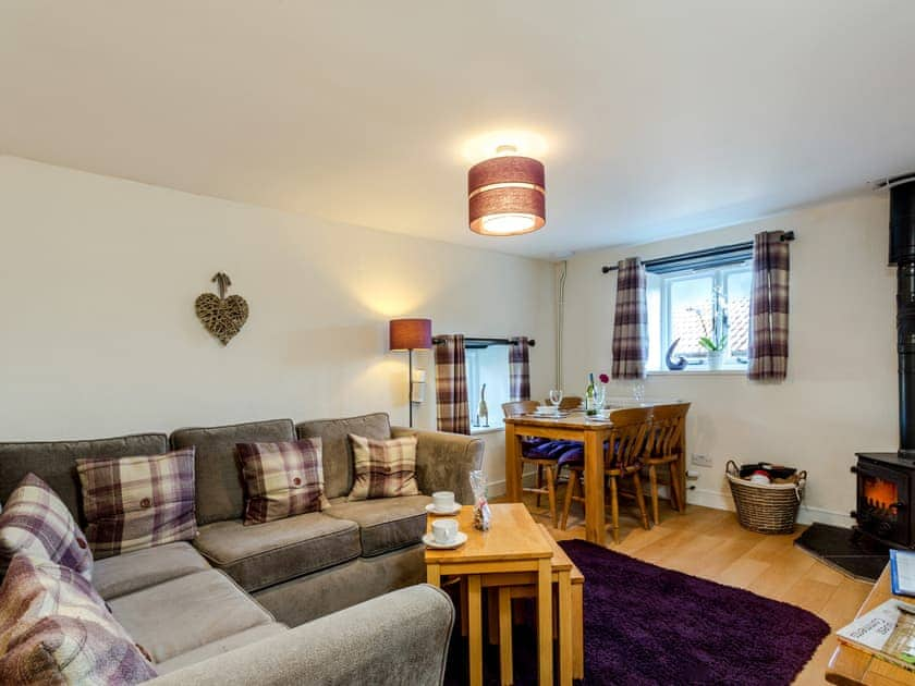 Living room/dining room | Hayloft - Home Farm Cottages, Winscombe