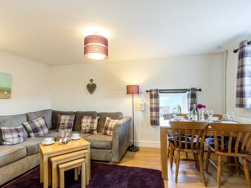 Living room/dining room | Hayloft - Home Farm Cottages, Winscombe