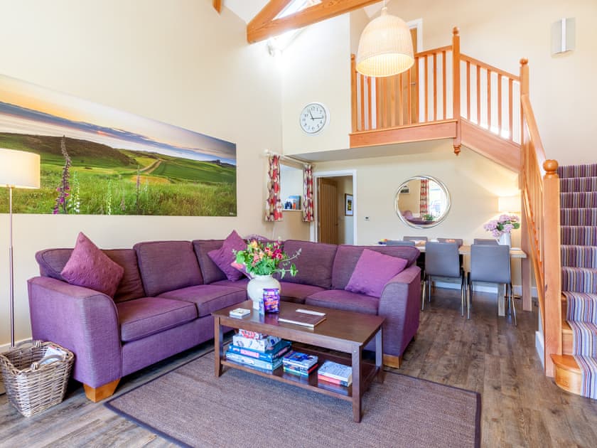 Stylish lounge area  | Oak Cottage - Ash and Oak Cottages, near Rothbury
