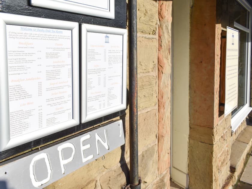 Tea-room menu | Hideaway Studio Apartment, Denby Dale
