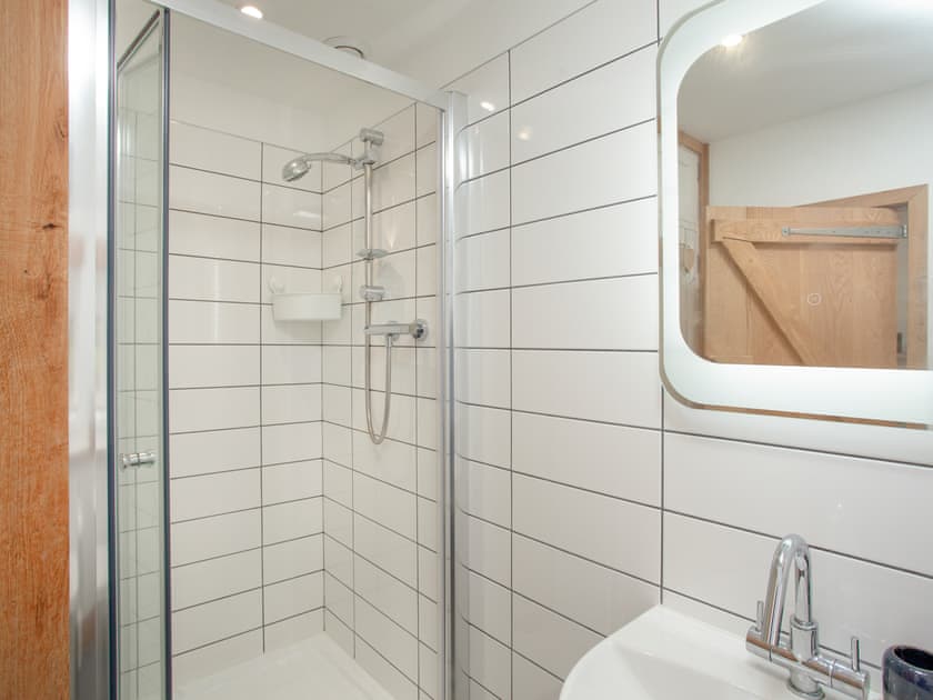 Shower room | Thorne Farm Annexe, Lympstone