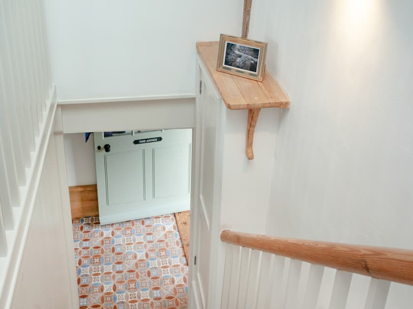 Stairs down to bedroom | Thorne Farm Annexe, Lympstone