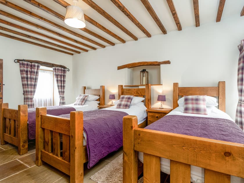 Triple bedroom | Littonfields Barn, Litton, near Buxton