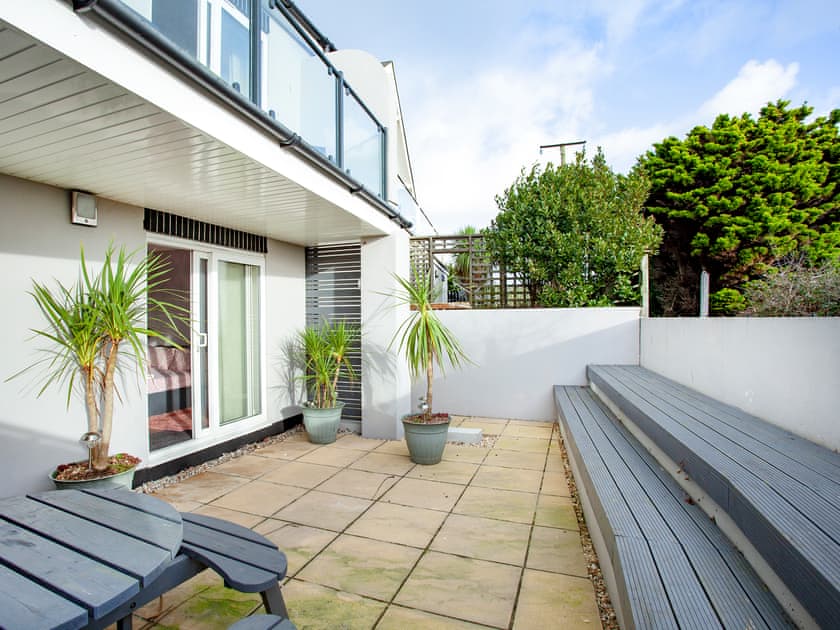 Patio | Bramble House, Watergate Bay, Newquay