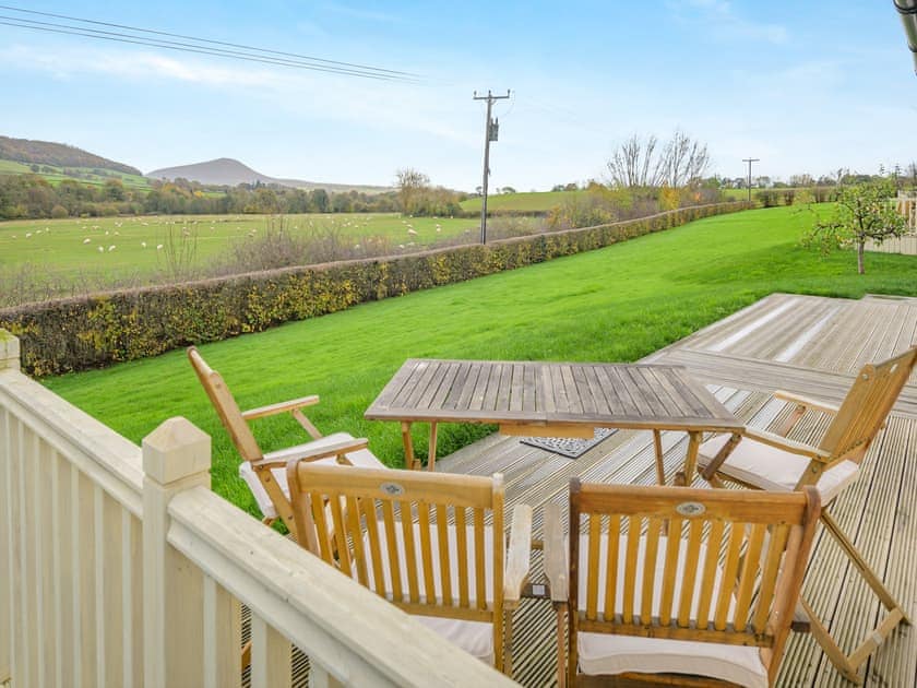 Outdoor area | Old Oak Cottages-Beacons Cottage - Old Oak Cottages, Brecon, Near Hay-on-Wye